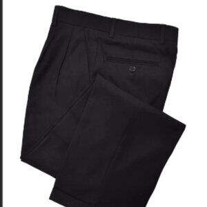 NWOT Racquet Club Pleated Wool Dress Pants 41 Waist 32 Inseam